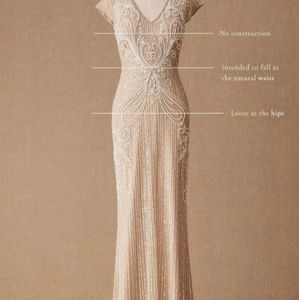 Anthropologie BHLDN Sander Dress Size 4 - 6